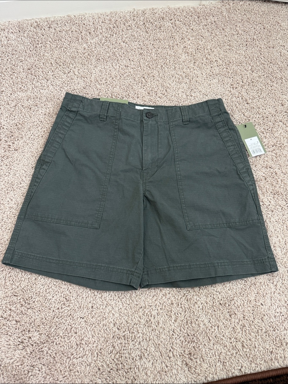 Goodfellow & Co Olive Green Utility Shorts size M
